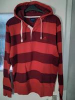 Gant Rugby Hoodie Gr.M  Np 99€  rot gestreift Niedersachsen - Uelzen Vorschau