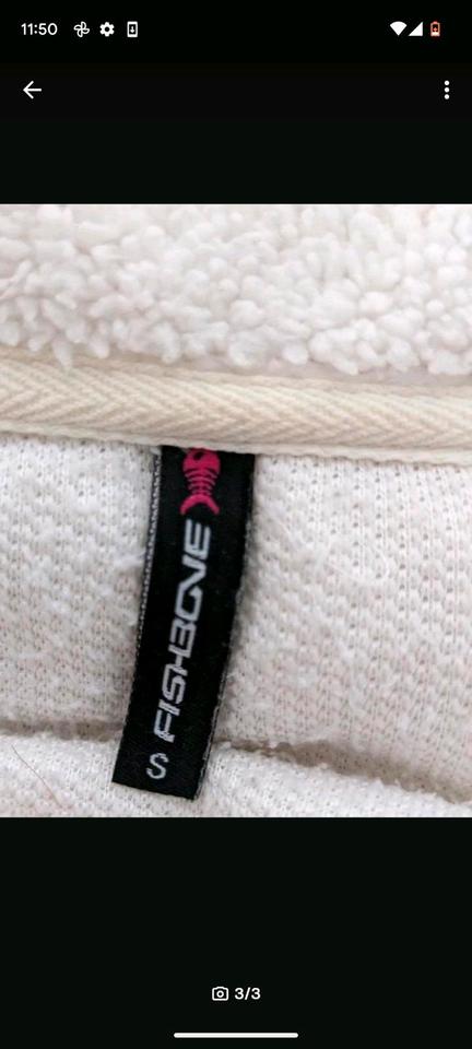 ❤️FISHBONE Gr. S/ 36 Kuschel-Pullover Herbst Kragen verstellbar❤️ in Waren (Müritz)