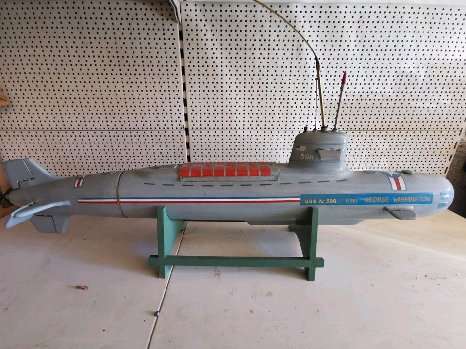 RC U-Boot Unterseeboot ferngesteuert Elektro Rarität in Waging am See