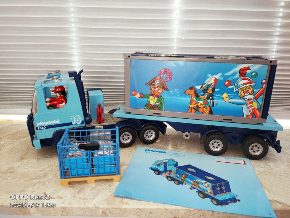 PLAYMOBIL 4447 - Container-Truck in Westerrönfeld