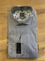 Olymp no 6 super slim Herren Hemd Shirt gestreift blau gr. 40 Nordrhein-Westfalen - Oelde Vorschau