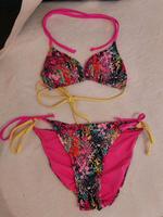 Bikini in bunt & gelb aus Italien  Badeanzug adidas Hessen - Riedstadt Vorschau