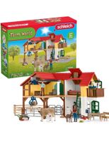 schleich 42407 FARM WORLD Bauernhaus mit Stall und Tieren Sachsen - Grimma Vorschau