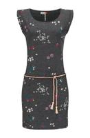 Ragwear Damen Jerseykleid Tamy Flowers Dark Grey Gr. XL Niedersachsen - Nordhorn Vorschau