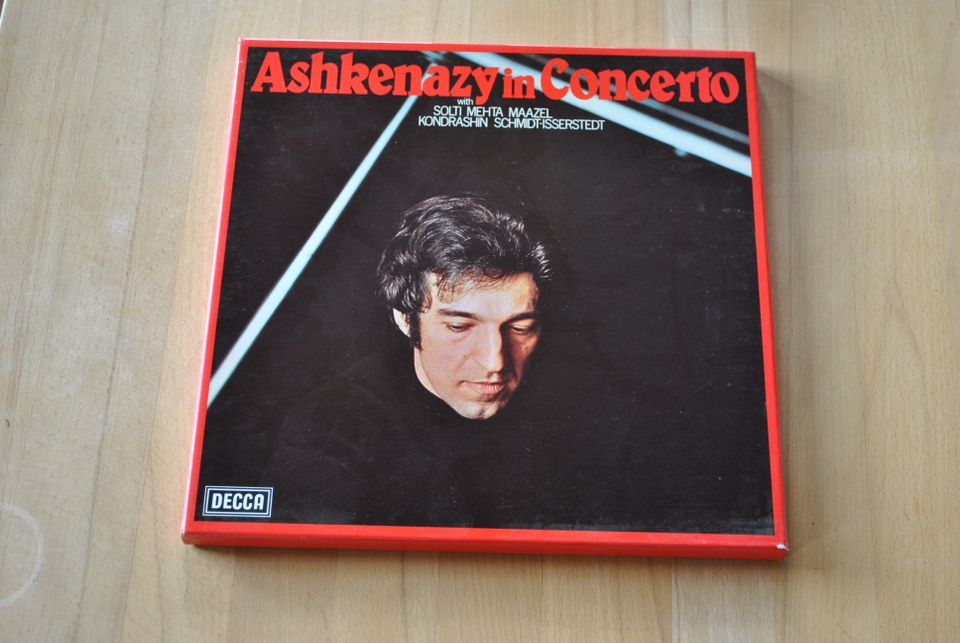 Vladimir Ashkenazy In Concerto Decca D62D 4 4xLP Box Vinyl in Lütjenburg