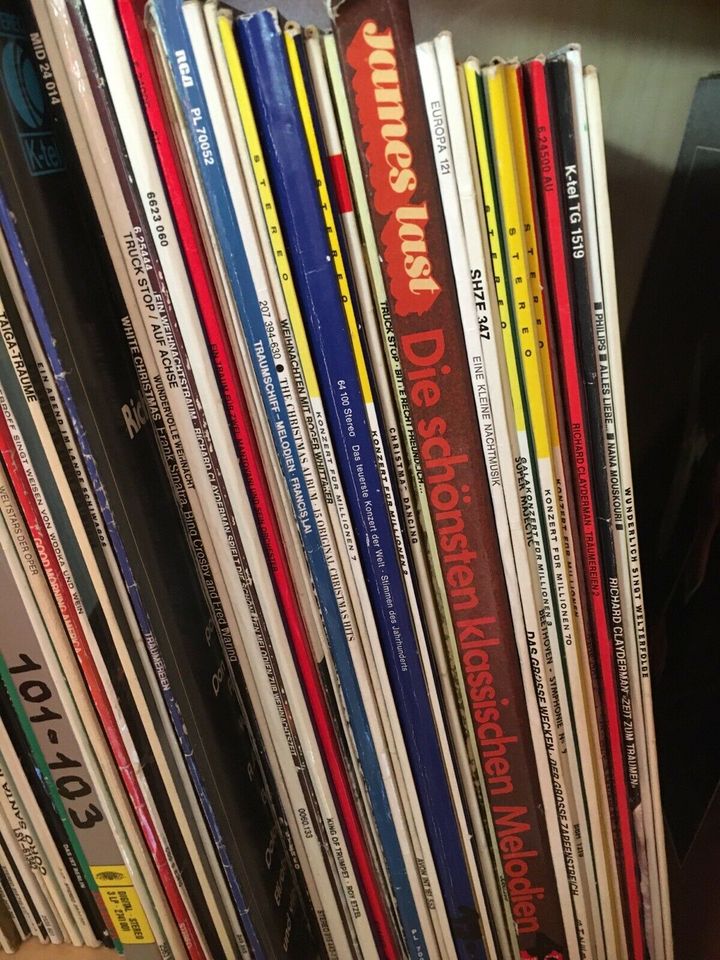 Schallplatten Sammlung in Finsing