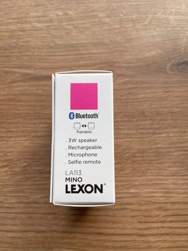 Lautsprecher LENOX Mino Pink in Ingolstadt