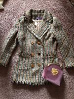 Neu edler Tweed Blazer bunt goldene Knöpfe xs Jacke Bayern - Berchtesgaden Vorschau