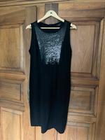 Schickes schwarzes Jerseykleid mit Pailletten, comma, Größe 42 Baden-Württemberg - Offenburg Vorschau