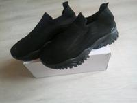 Sneaker Stoff mit dicker Sohle schwarz ❣️ Größe 40/41 Bayern - Adelsdorf Vorschau
