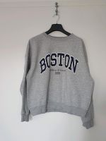 H&M Sweater, Gr. S, grau, "Boston", Sweatshirt Hessen - Kassel Vorschau