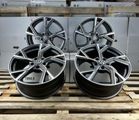 Avus AF20 20 Zoll Felgen für VW Golf 5 6 7 8 Passat Scirocco Arteon Phaeton Sharan GTI GTD GTE egolf 6R 7R 8R B5 B6 B7 B8 CC 3C 13 R 3H 3D 7N Sommerräder Winterräder grau Reifen Volkswagen R Line Baden-Württemberg - Neckarsulm Vorschau