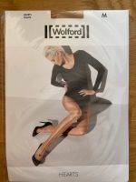 Wolford Hearts Tights Gr. M sahara Black Strumpfhose Swarovski Bayern - Holzkirchen Vorschau