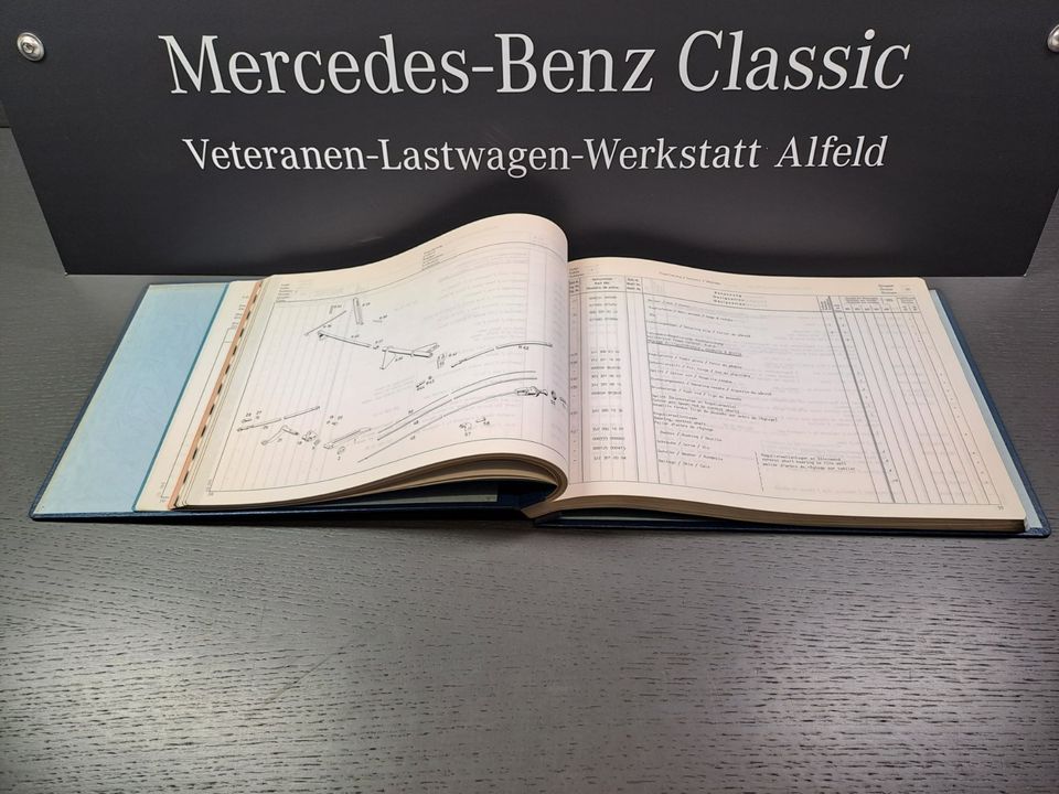 Mercedes-Benz Fahrgestell-Ersatzteilliste L 1813/6x2 - L 1813/6x4 in Alfeld (Leine)