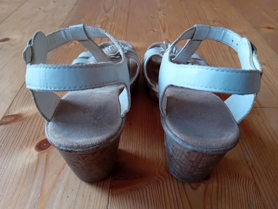 Damen Schuh, Sandale, Keilsandale, Gr. 38, Gr. 5 in Erkelenz