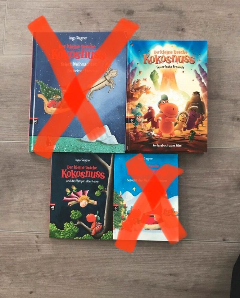 Der kleine Drache Kokosnuss 2 Bücher in Beckdorf