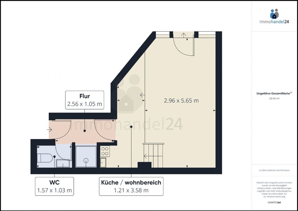 ***TOP**leerstehende, frisch renovierte ETW ideal für Studenten **TOP*** in Aachen