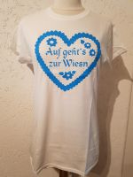 Shirt Auf geht´s zur Wiesn Damen L weiß NEU Oktoberfest Wuppertal - Barmen Vorschau