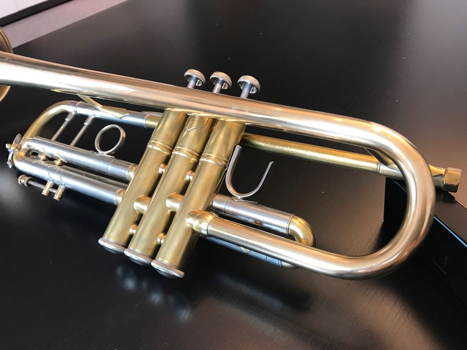 Bach Stradivarius Trompete ML 37G von 1976 unlackiert raw trumpet in München