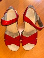 Rieker, Bequem-Sandale, Gr. 37, rot, Lack Berlin - Steglitz Vorschau