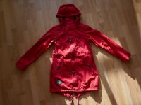 Zimtstern Jacke rot Mantel Kurzmantel XS S 34 36 Kapuze tailliert Dresden - Leuben Vorschau