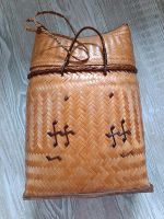 Original Vintage Tasche Rucksack Asia Rattan Korb Bayern - Augsburg Vorschau