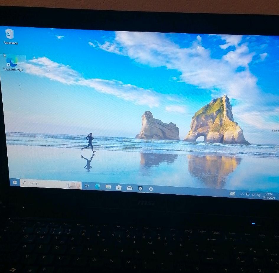 MSI Laptop windows 10 in Herten