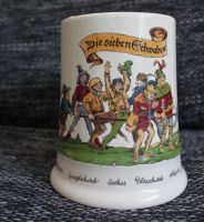 Bierkrug Die sieben Schwaben - Käserei Champignon Heising 1982 Köln - Riehl Vorschau