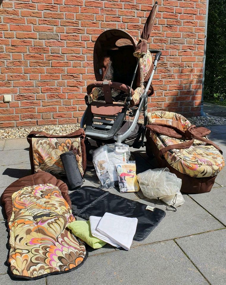 ❤❤❤ Teutonia Cosmo Kinderwagen Buggy mit viel Zubehör ❤❤❤ in Hamburg