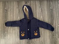 Baby Winterjacke, gefüttert, Größe 74/80, dunkelblau Sachsen-Anhalt - Muldestausee Vorschau