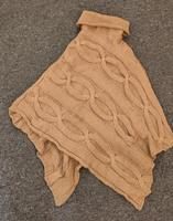 Hallhuber Damen Women Rollkragen Poncho beige Schleswig-Holstein - Witzhave Vorschau