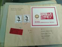 Einschreiben Briefmarken Briefumschlag Konvolut Sachsen-Anhalt - Naumburg (Saale) Vorschau