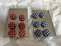 Magnete Set 6x rot/weiss 6x blau/weiß NEU Borsdorf - Panitzsch Vorschau