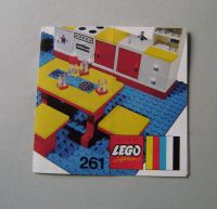 Lego Flyer Faltblatt 1971 - Montage-Anleitung Bausatz 261 Küche Altona - Hamburg Blankenese Vorschau