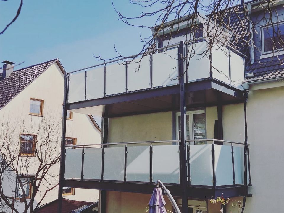 Balkone aus Polen Anbaubalkone Vorstellbalkone mit Statik Stahlbalkon in Berlin