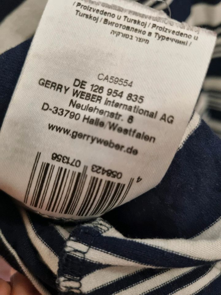 Gerry Weber Gr. 46 Maritimes Shirt Oberteil in Hannover