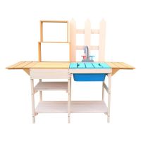 Outdoor Kinderküche aus Holz 109,2x40,4x98,6cm mit Regal Nordrhein-Westfalen - Gladbeck Vorschau