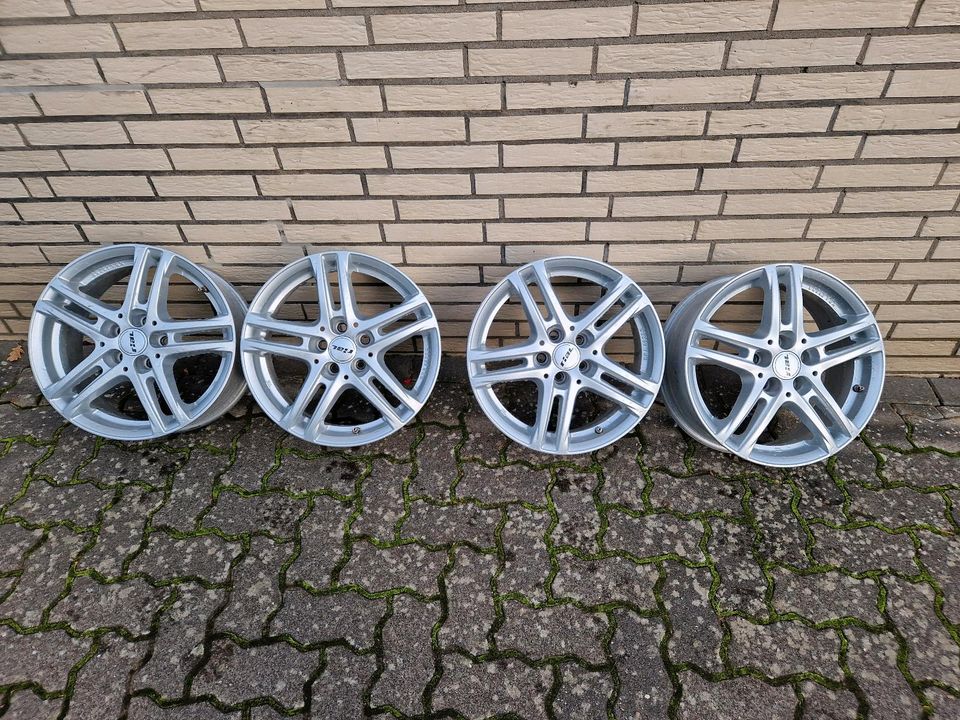 Rial Alufelgen 6.5x16 ET38 5x100 KBA: 49255 VW Seat Skoda Audi in Buxtehude