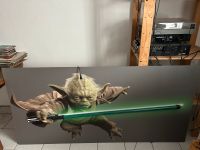 Star Wars: Großes Yoda Bild mit grüner Neonröhre Nordrhein-Westfalen - Lippstadt Vorschau
