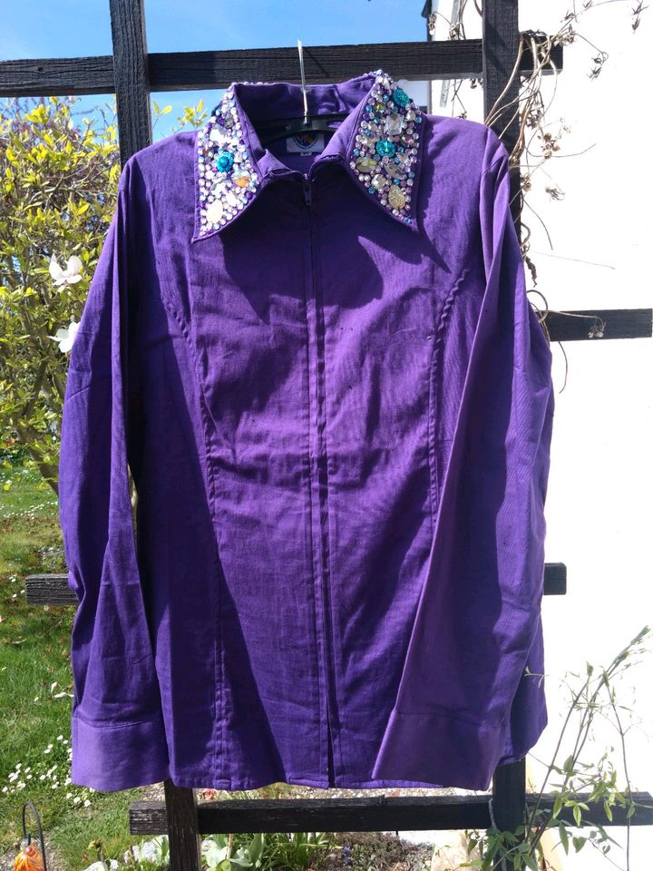 Western Showbluse, Zipperbluse 42,44 in Weismain