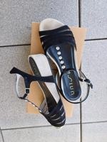 Unisa Sandalette Schwarz Nubuk Gr. 40 Nordrhein-Westfalen - Witten Vorschau