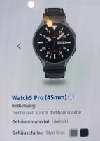 Samsung Galaxy Watch 5 Pro neu Niedersachsen - Braunschweig Vorschau