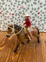 Schleich Cowboyreiterin + Pferd Niedersachsen - Lüneburg Vorschau