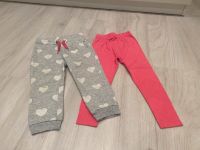 98 leggings Jogginghose hose pink grau Herz Nordrhein-Westfalen - Kirchlengern Vorschau