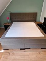 Boxspringbett 180x220 grau/beige H2 Nordrhein-Westfalen - Verl Vorschau