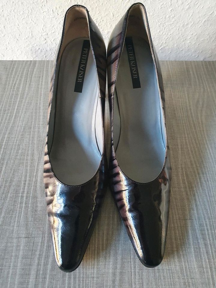 Peter Kaiser Pumps * Gr. 7 Lackleder * Animalprint * NP 150€ in Duisburg