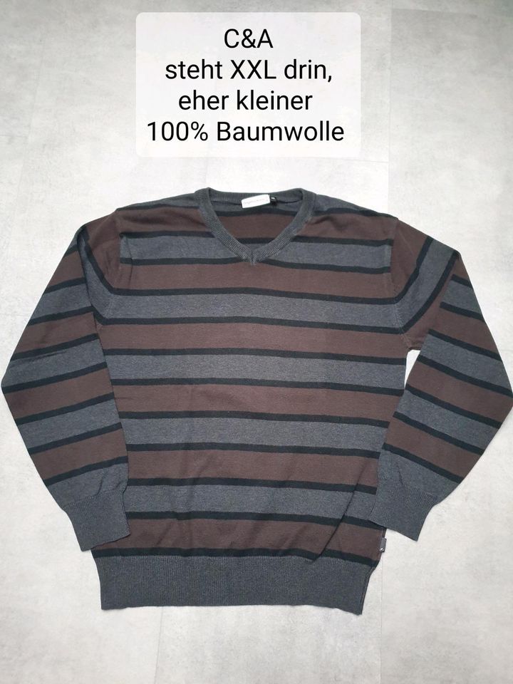 Männer Herren Pullover Gr. M,  L, XL, C&A, Tom Tailor,  H&M, in Röllbach