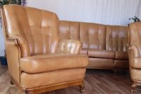 Nr.1728 Couchgarnitur: 4-er Couch, 2 Sessel Leder Rheinland-Pfalz - Wiesbaum Vorschau