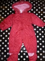 Schneeanzug Overall Babyclub pink magenta 68 Sachsen - Burgstädt Vorschau