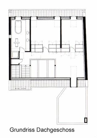 Große Maisonettewohnung mit Dachterrasse und Blick über den Dächern Schwerins in Schwerin